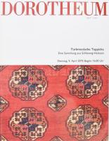 Dorotheum árverési katalógus, türkmén szőnyegek és textilek témában, 2019