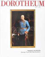 Dorotheum árverési katalógus, császári udvarral kapcsolatos tárgyak témában, 2023