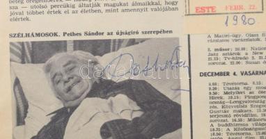 Cseres Tibor, Határ Győző, Pethes Sándor, Püski Sándor, Kincses Veronika, Gyurkovics Tibor, valamint...