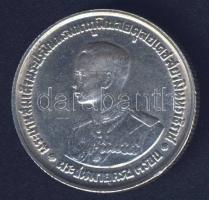 Thaiföld DN(1963) 20B Ag "IX.Ráma 36. születésnapja" T:BU peremnél érdekes verési hibával!