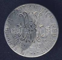 Oroszország 1914. 20k Ag hátlapon német nyelvű vésettel szibériai hadifogolytól T:2/3