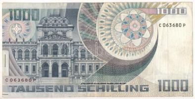 Ausztria 1983. 1000Sch "C 063680 P" T:F szép
Austria 1983. 1000 Schilling "C 063680 ...