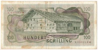 Ausztria 1969. 100Sch, I. kiadás, "L 535119 M" T:F
Austria 1969. 100 Schilling, 1st issue...