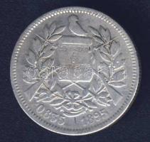 Guatemala 1895. 2R Ag T:3