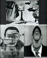 Dali, Salvador (1904-1989) katalán - spanyol szürrealista festőművész, aki fényképezés közben gyakra...