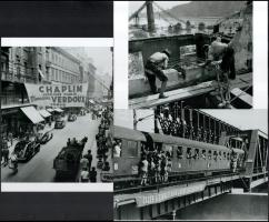 cca 1948 Robert Capa (1913-1954) (eredeti neve Friedmann Endre) magyar - francia fotóriporter felvét...