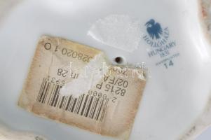 Hollóházi pingvin, jelzett, m: 21 cm