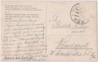 Csákháza, Kis-Kubra, Kubrica, Malá Kubra (Trencsén, Trencín); Národopisny odbor Matice Slovenskej. M...