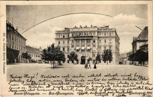 1901 Budapest I. Szent György tér, Honvédelmi Minisztérium. Divald Károly 195. (EK)