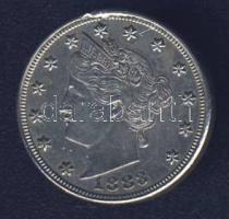 USA 1883. 5c "Liberty" T:3 fny.