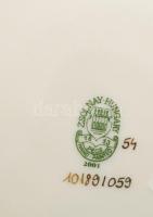 Zsolnay búzavirág mintás hamuzó, jelzett, kis kopással, d: 15 cm