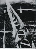 cca 1938 Kepes György (1906-2001) magyar - amerikai festő- és fotóművész alkotása modern nagyításon ...