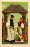 Kalotaszegi népviselet. Székely Egyetemi és Főiskolai Hallgatók egyesülete kiadása / Transylvanian folklore from Kalotaszeg s: Szilágyi J.