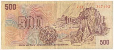 Csehszlovákia 1973. 500K "Z51 367492" T:F
Czechoslovakia 1973. 500 Korun "Z51 367492...
