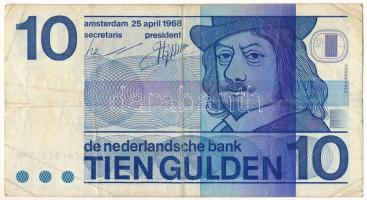 Hollandia 1968. 10G "2649145590" TF Netherlands 1968. 10 Gulden "2649145590" C:F Krause P#91b