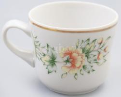 Hollóházi 6 darab csésze alátéttel, dobozában