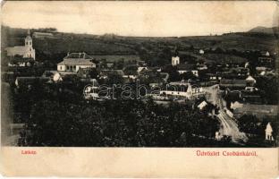 Csobánka, látkép. Radovics Ferenc kiadása (EK)