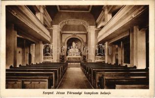1937 Szeged, Jézus Társasági templom belseje