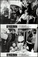 cca 1989 előtt készült, ,,Útközben" című magyar film jelenetei és szereplői, 14 db vintage prod...