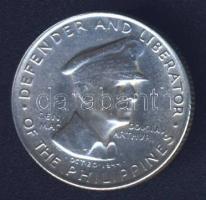 Fülöp-szigetek/amerikai adminisztráció/társállam 1947. 50c Ag "Gen. Mac Arthur" T:1