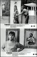 cca 1989 előtt készült, ,,Legényanya" című magyar film jelenetei és szereplői, 10 db vintage pr...