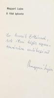 Magyari Lajos: A föld igézete. Versek. DEDIKÁLT! Bp., 1988., Kriterion. Kiadói kartonált papírkötés,...