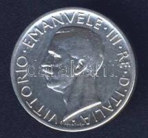 Olaszország 1928. 5L Ag T:3