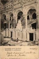 Budapest V. Igazságügyi palota, lépcsőház belső. Divald Károly 39. (EK)