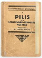Thirring Gusztáv: A Pilis-Visegrádi hegység részletes kalauza. Szerk.: Dr. - -. Dr. Thirring - Dr. Vigyázó: Részletes magyar útikalauzok 2. Bp., 1929., Turistaság és Alpinizmus, 1 t.+176 p.+1 t. Kiadói papírkötés, foltos, hiányos borítóval, javított gerinccel, 1 térkép és 1 tábla hiányzik.