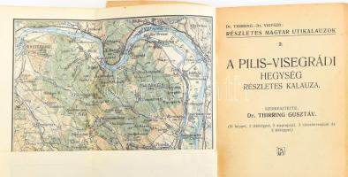 Thirring Gusztáv: A Pilis-Visegrádi hegység részletes kalauza. Szerk.: Dr. - -. Dr. Thirring - Dr. V...