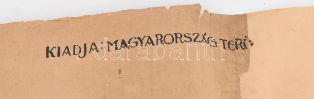 Madarassy Erzsébet: "Enélkül Európának nincs békessége", 1920. Irredenta plakát, kiadja Ma...