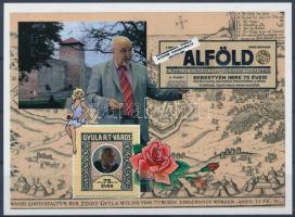 2015 Sebestyén Imre filatéliai szakíró 75. születésnapjára kiadott emlékív. Nagyon ritka, csak 50 db készült!