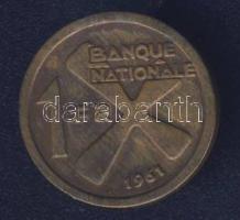 Katanga 1961. 1Fr T:2