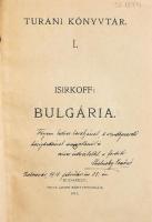 Isirkoff, A[nasztasz Todorov]: Bulgária. Föld- és néprajz. Ford.: Cholnoky Jenőné. Átnézte Cholnoky ...
