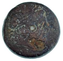 Ptolemaida Egyiptom Kr.e. ~III. század AE30 bronz (15,68g) T:F Ptolemaic Egypt ~3rd Century BC AE30 bronze "PTOLEMAIOU BASILEWS" (15,68g) C:F