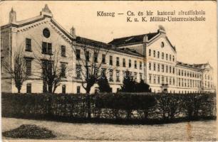 1920 Kőszeg, Cs. és kir. katonai alreáliskola. Róth Jenő kiadása (EK)