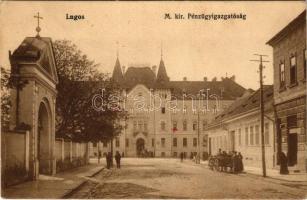 Lugos, Lugoj; M. kir. Pénzügyigazgatóság. Nemes Kálmán kiadása / financial directorate (EK)