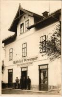 1938 Graz, Gottfried Pirringer, Eisenkonstruktions Werkstätte und Bauschlosserei, Blitzablaiteranlagen, Sparherde Giller, Wasserleitungsinstalationen. photo