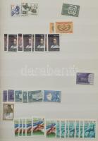 Finnország kb 1920-1990 több példányos rendező, régi tétel 16 lapos A4 berakóban, benne pár 100 darab bélyeg