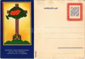 Igazságot Magyarországnak! / Justice for Hungary, Hungarian irredenta propaganda (non PC) (ázott / wet damage)