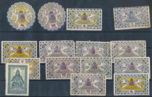 1916 Hadsegélyező Hivatal segélybélyeg összeállítás