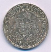 1933. 2P "Madonna" Ag T:VF patina Adamo P7