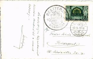 1940 Beszterce, Bistritz, Bistrita; Czitorn üzlet / shop. photo + "1940 Beszterce visszatért&qu...