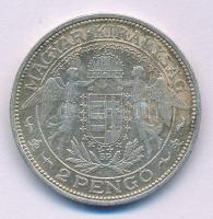 1929. 2P "Madonna" Ag T:XF,VF patina Adamo P7