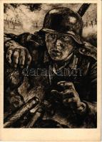 1938 A támadás előtt / Vor dem Angriff / WWII German military s: Lothar-Günther Buchheim + So. Stpl (EK)