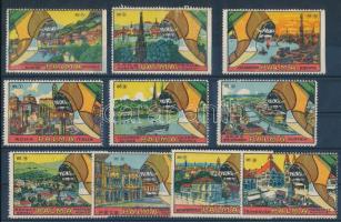 Palma levélzáró gyűjtemény berakólapon 10 db