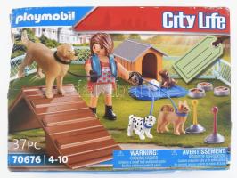 Playmobil 70676 Kutyakiképző szett, kissé sérült dobozban.