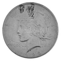 Amerikai Egyesült Államok 1922. 1$ Ag "Béke" T:VF ph. USA 1922. 1 Dollar Ag "Peace" C:VF edge error Krause KM#150