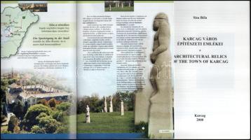2 db Karcag helytörténeti és építészeti témájú kiadvány: Sisa Béla: Karcag város építészeti emlékei....