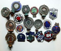 Sulkowky Zoltán és Barthy Gyula motorosok 1931-1937 közötti föld körüli útjának emlékei. Óriási, gya...